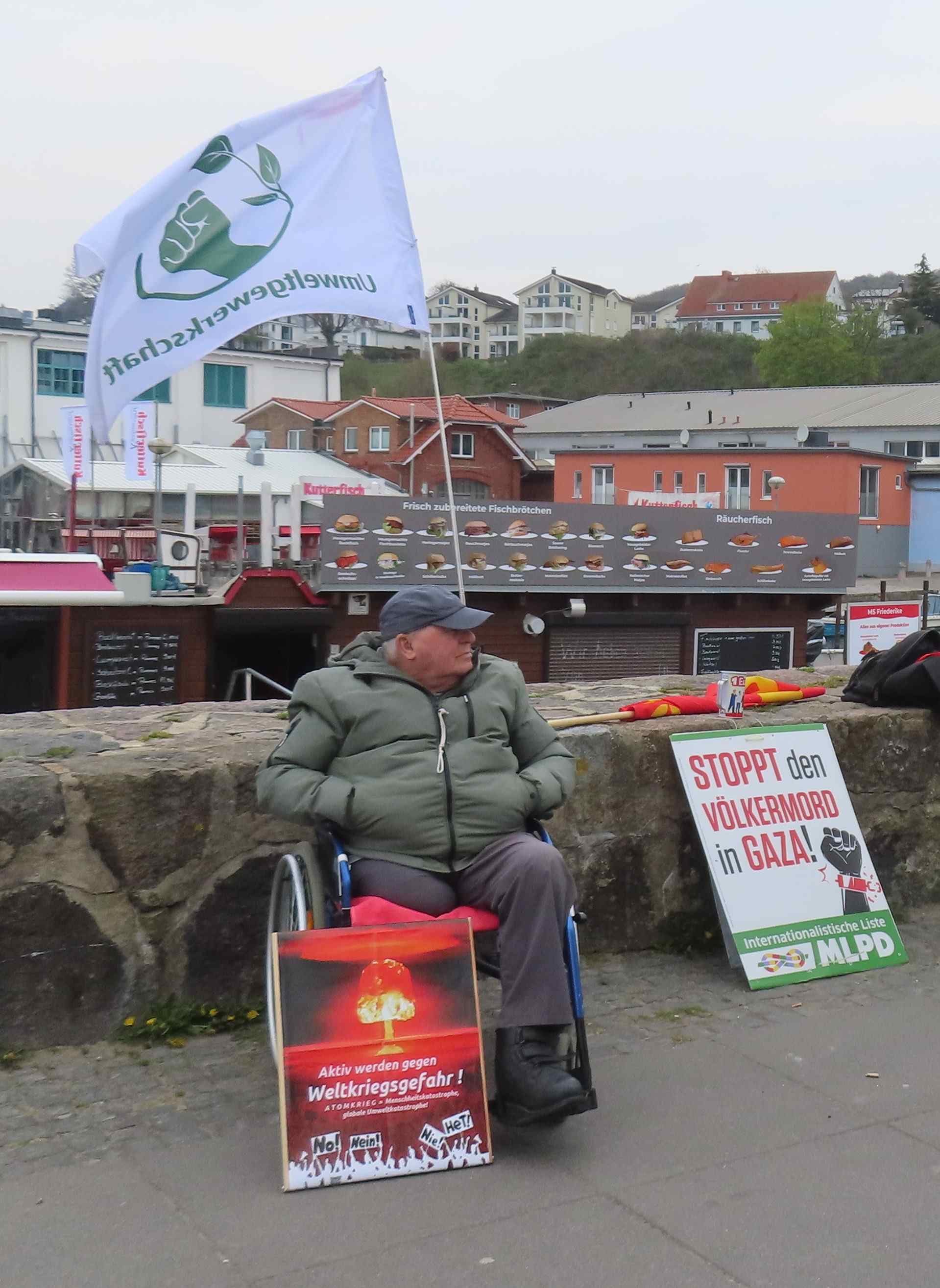 21.04.2025 UG RG MV aktiv mit Redebeitrag dabei