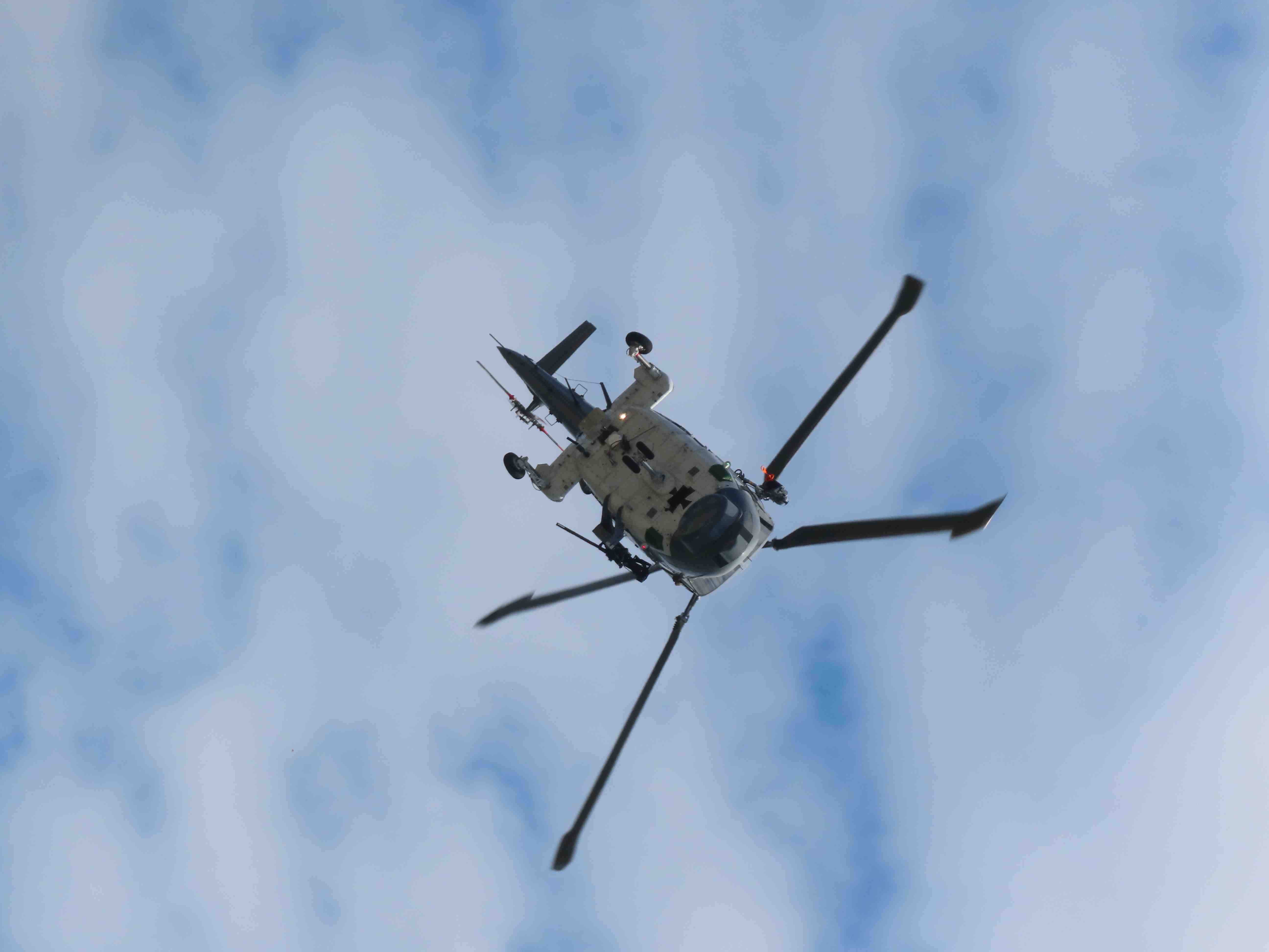 28.6.25 HST vom Tender aus startende Hubschrauber 
