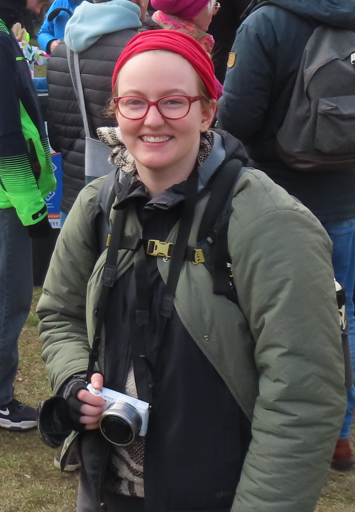 rasende Fotografin