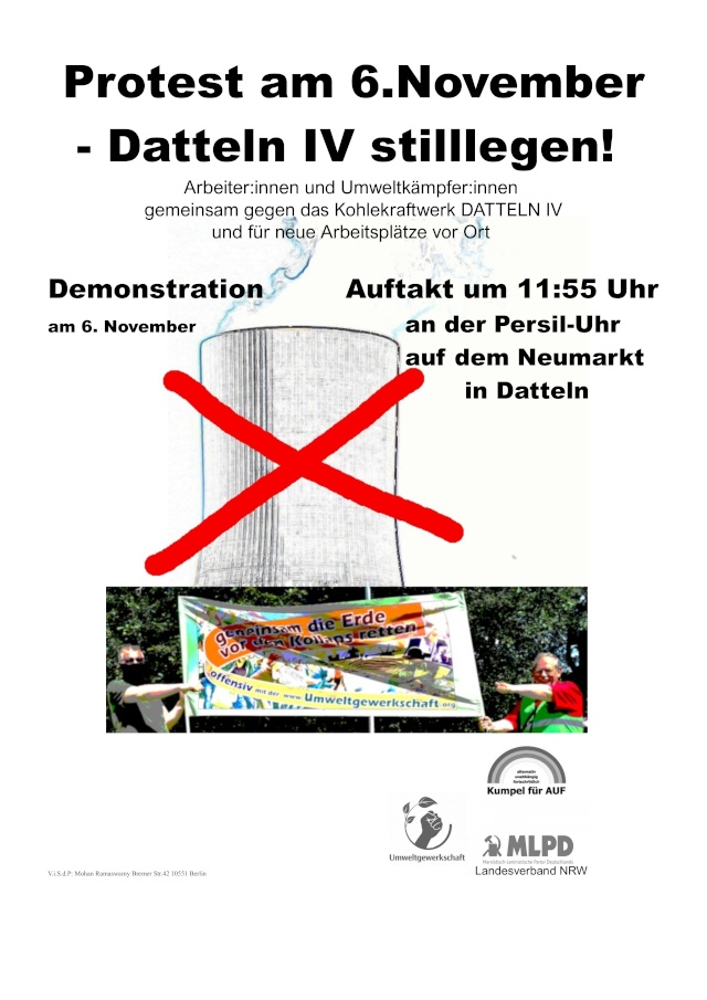 datteln4plakat 6november final