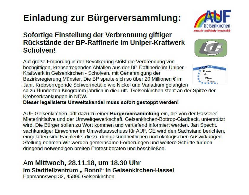 181109 Einladung Buergerversammlung
