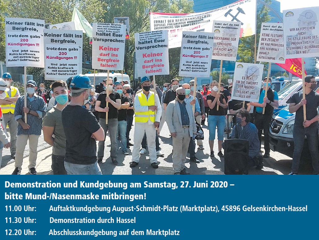 200614 bild bergarbeiterdemo