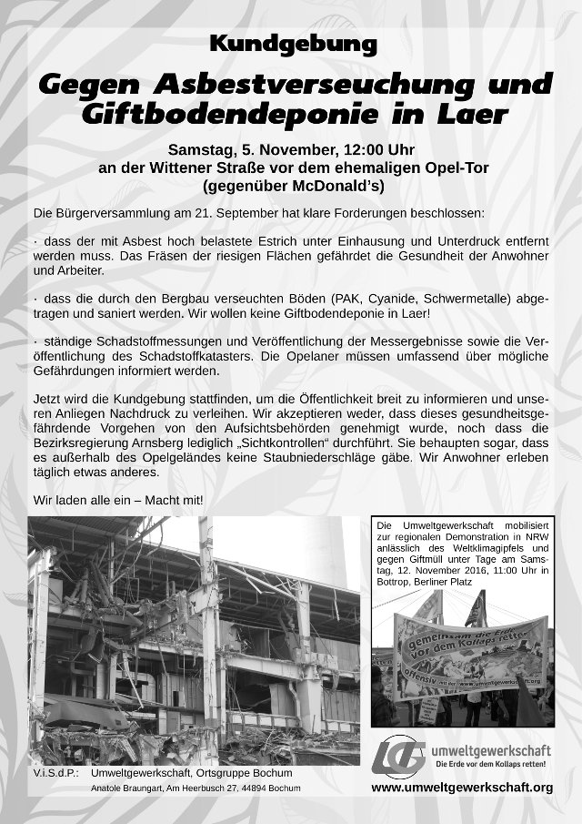 161105 gegen asbestverseuchung und giftbodendeponie in laer 640