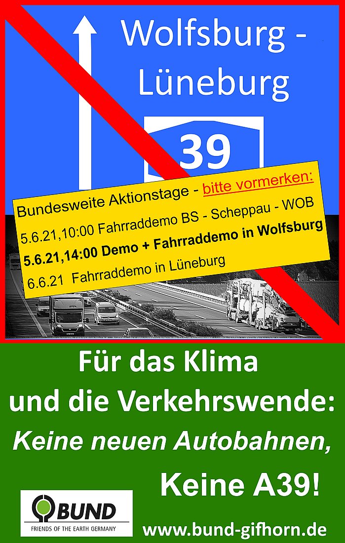 A39 Demo 2021 Ankuendigung
