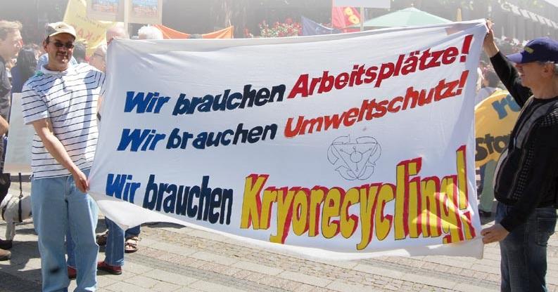 Kryo Recycling Arbeitsplätze