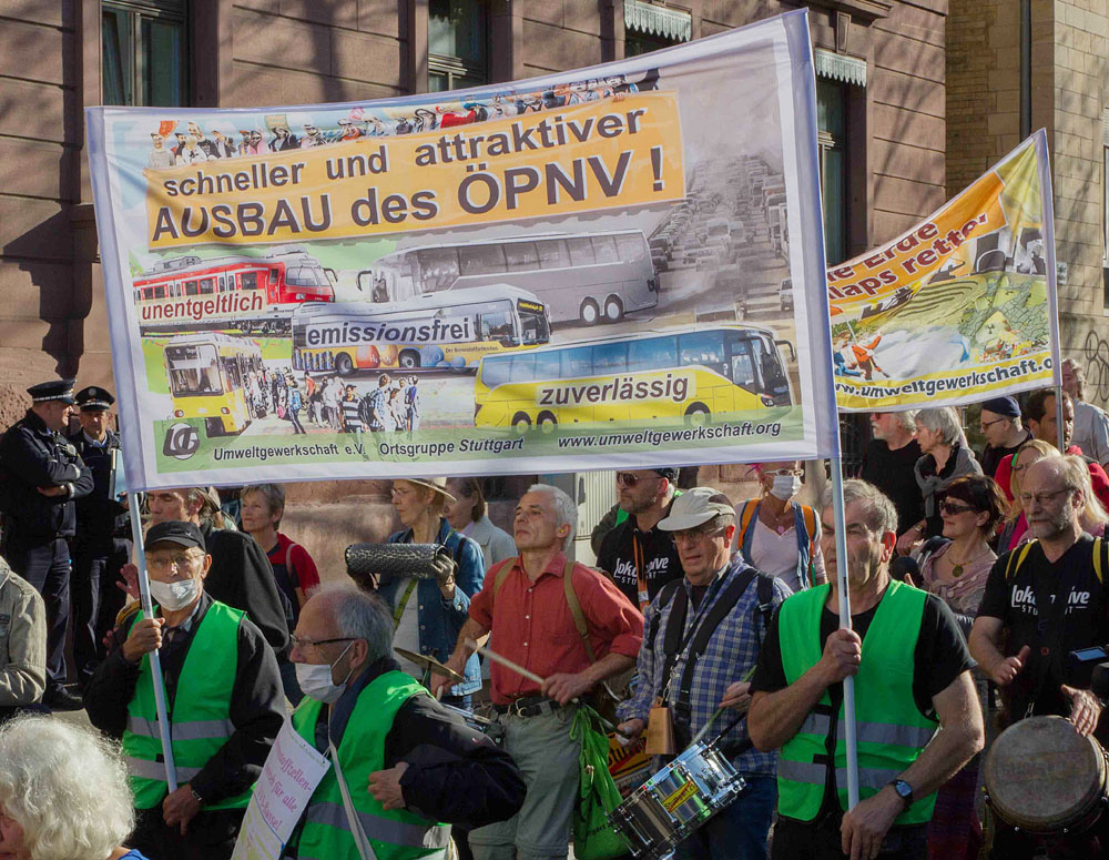 Feinstaubdemo Stuttgart Veranstaltung Juni 2018