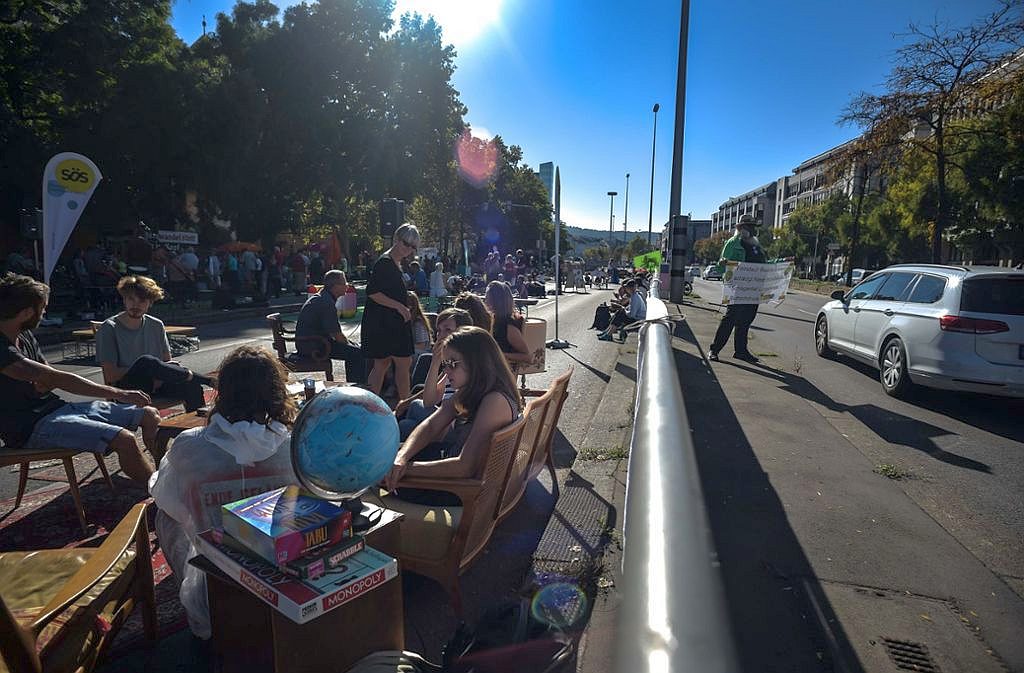 Picknick auf der B14
