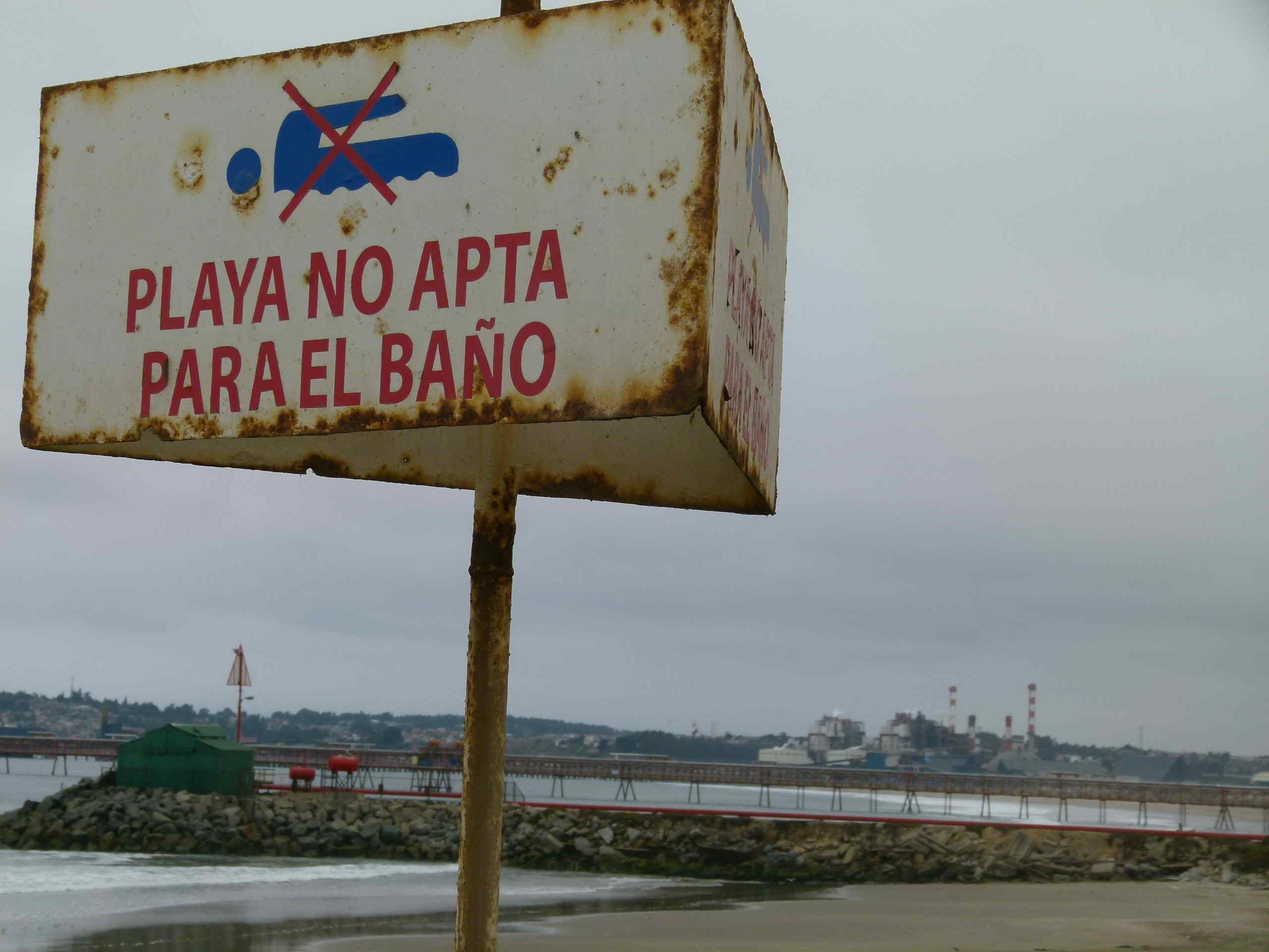 Quintero Baden ungeeignet