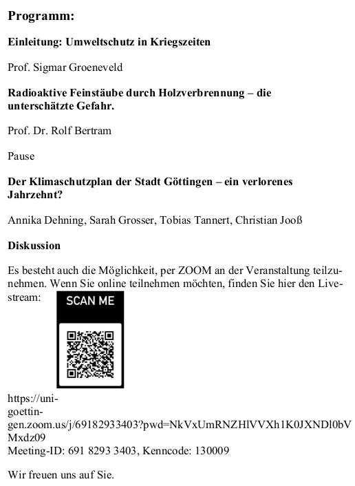 ukt goettingen Veranstaltung zum BWZ b516