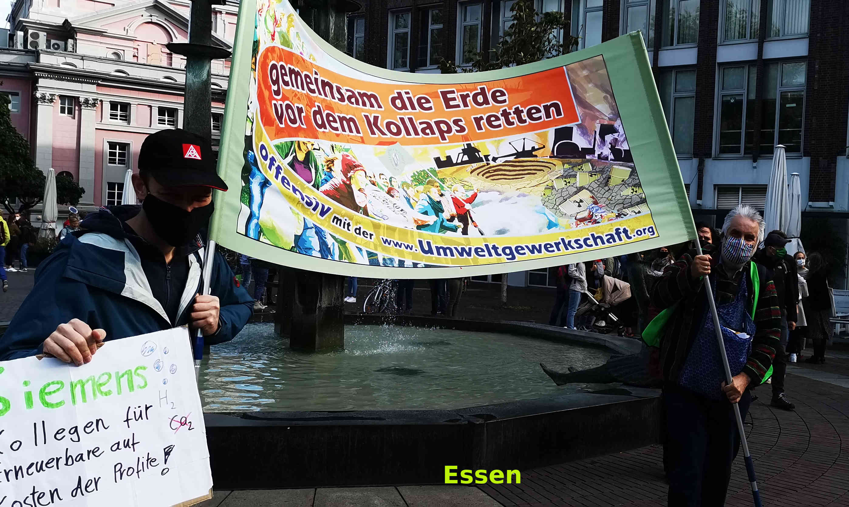 Essen Klimastreiktag 25.10.20