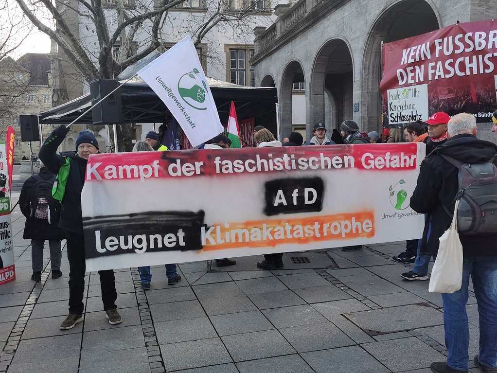 Kundgebung UG Stuttgart 1.2.2025
