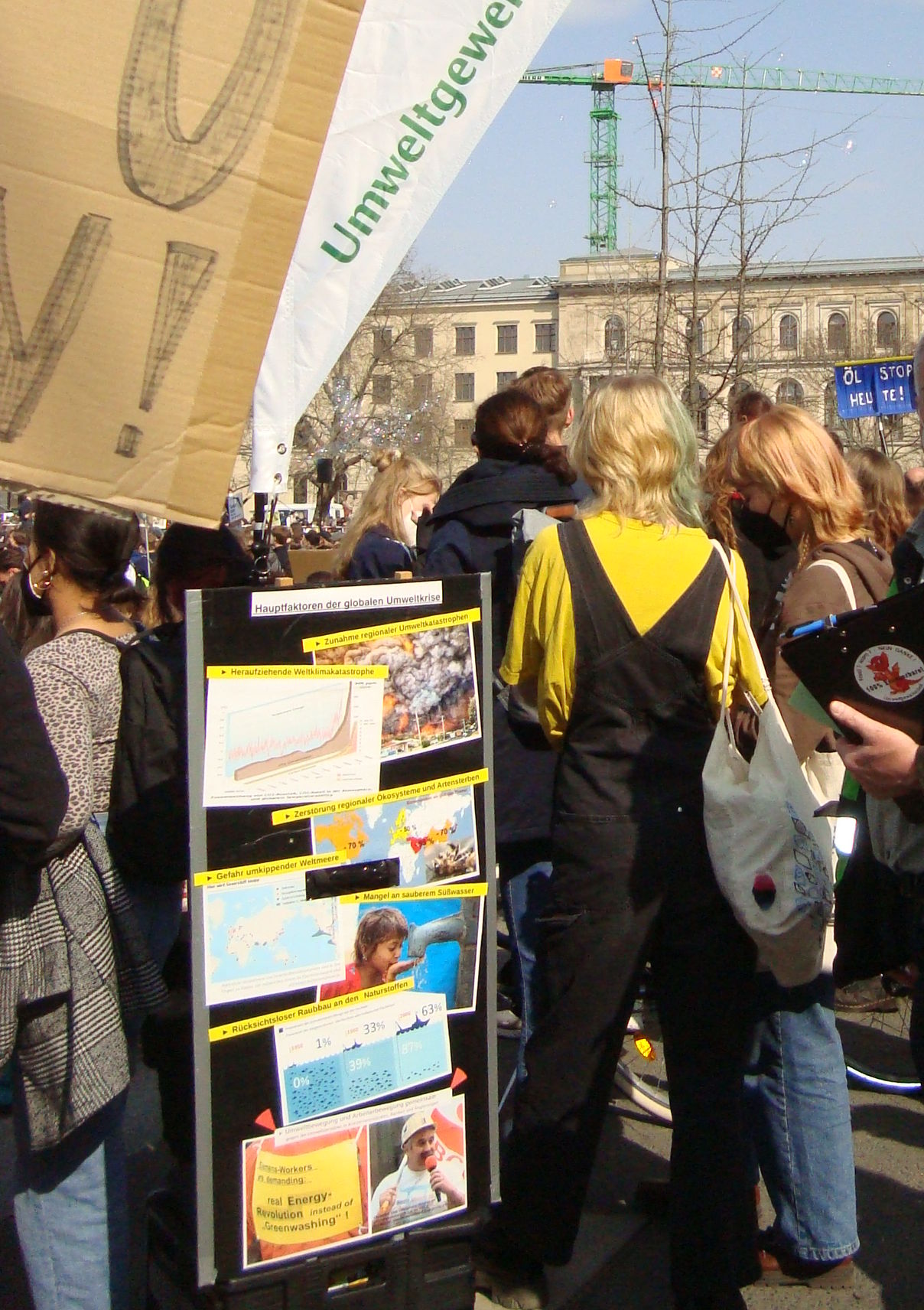 FFF Klimastreik 25.3.22 Berlin 01