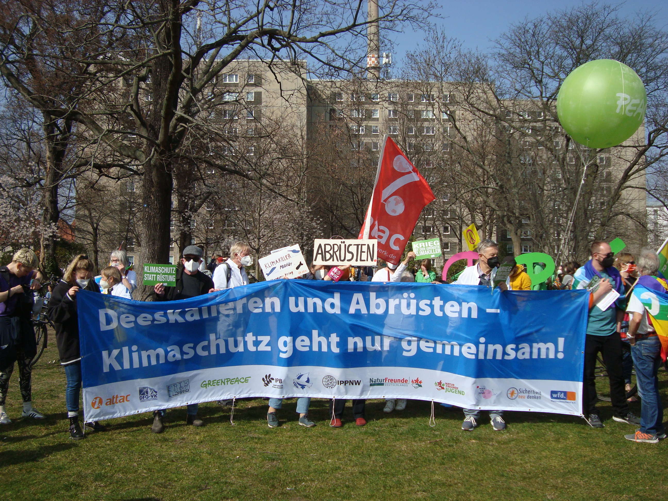 FFF Klimastreik 25.3.22 Berlin 02