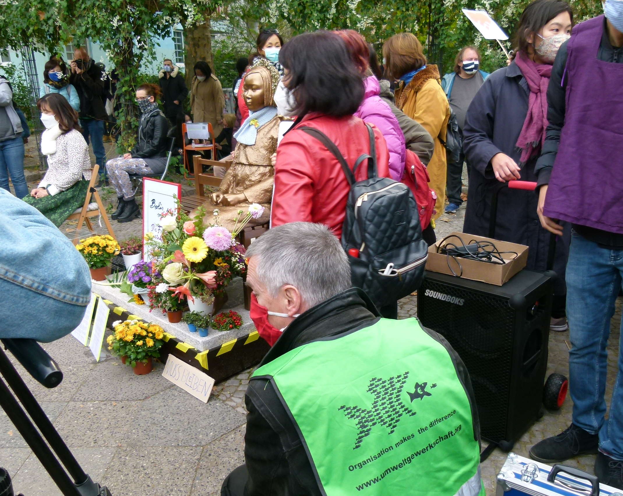 Friedensstatue Moabit UG1