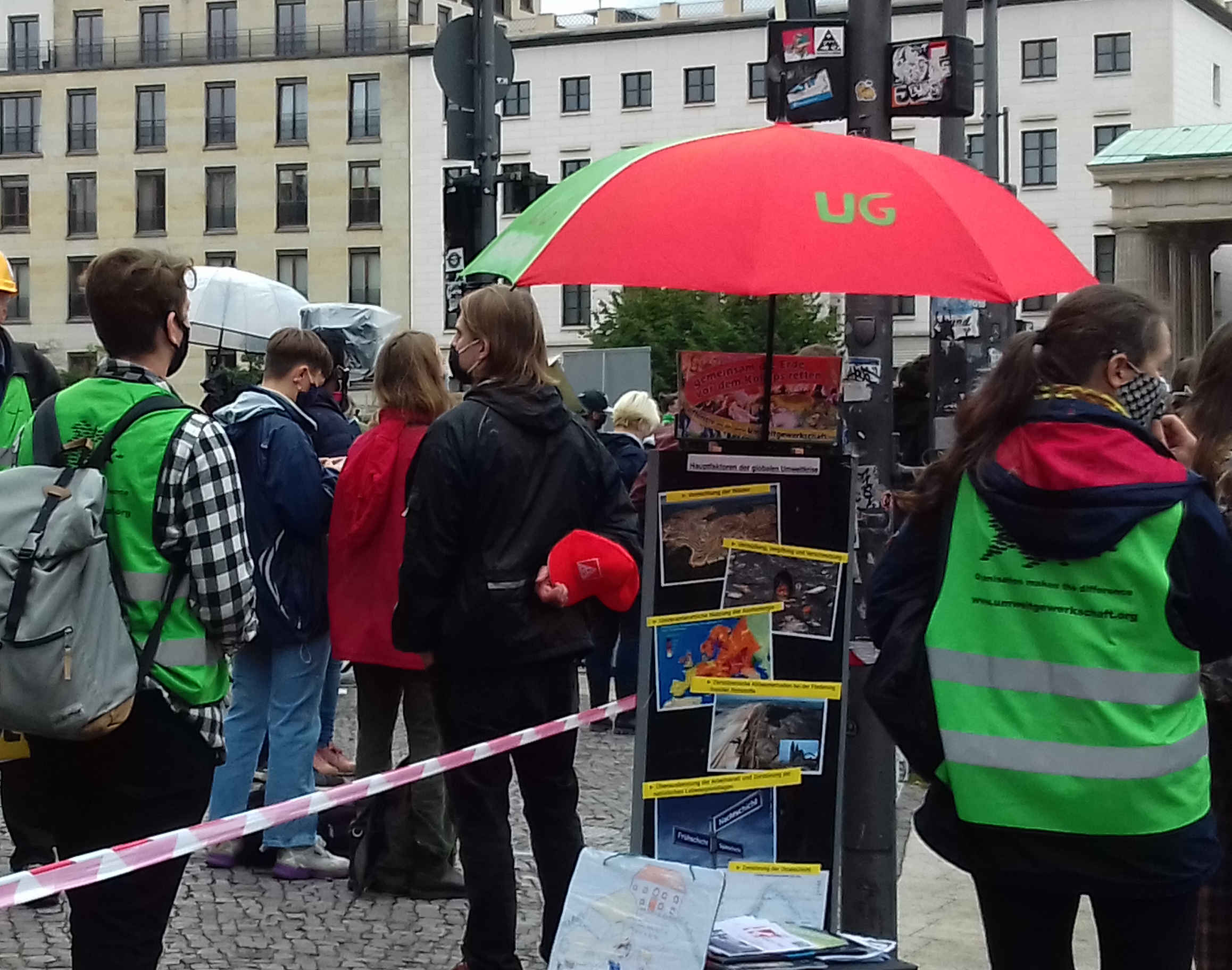 UG Berlin bei FFF Klimastreik 25.9.20