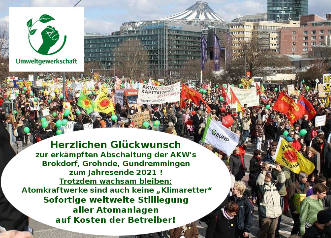 UG Gückwunschkarte AKW Abschaltungen 2021 