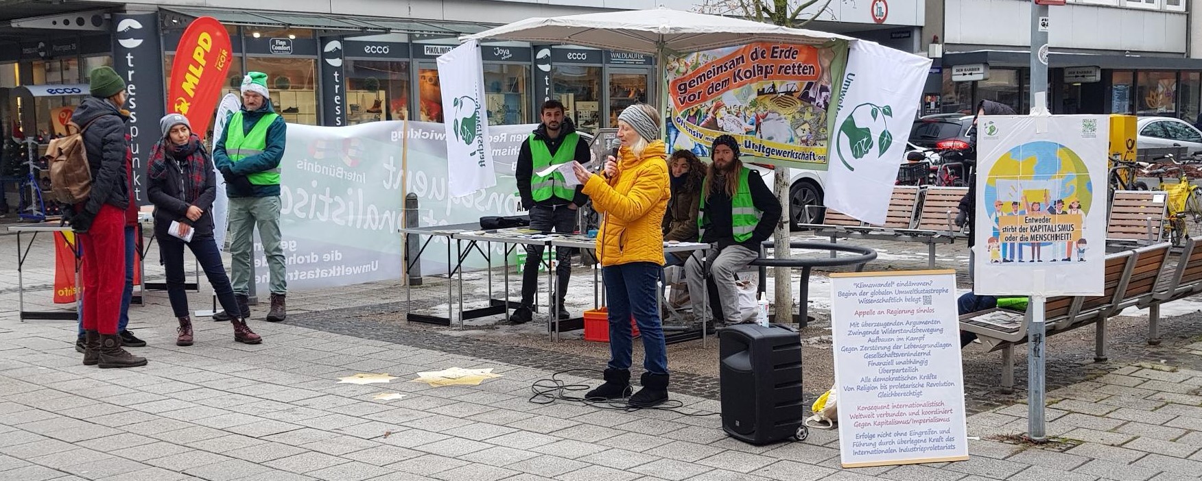 20231209 Ulm Weltklima Aktionstag der UG