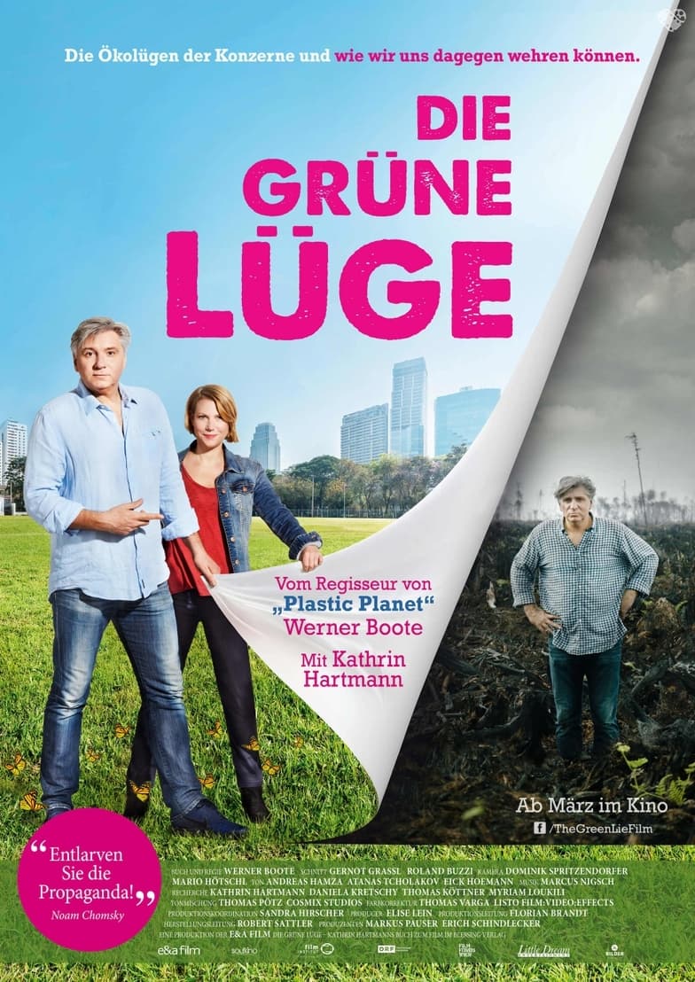 poster grüne lüge