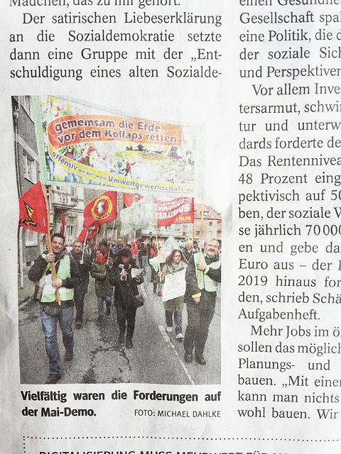 1mai Mlheim Artikel Regionalzeitung