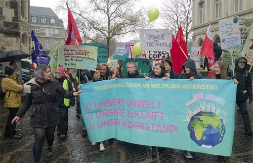 Grossdemo am Weltklimaaktionstag 1